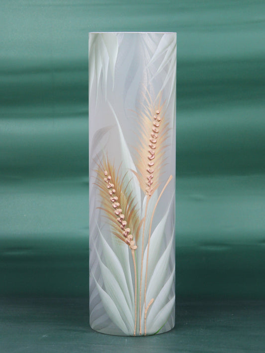 floor light green art decorative glass vase 7017/400/sh332 (CA)