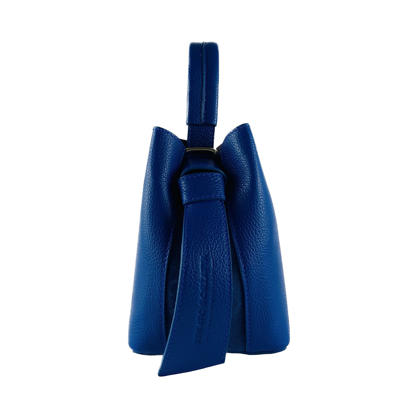 RB1006CH | Borsa a Secchiello con Pochette in Vera Pelle Made in (OT)