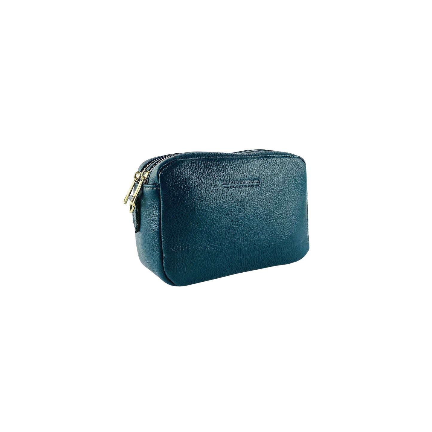 RB1008E | Tracollina Donna Doppia Lampo in Vera Pelle Made in Italy. (OT)