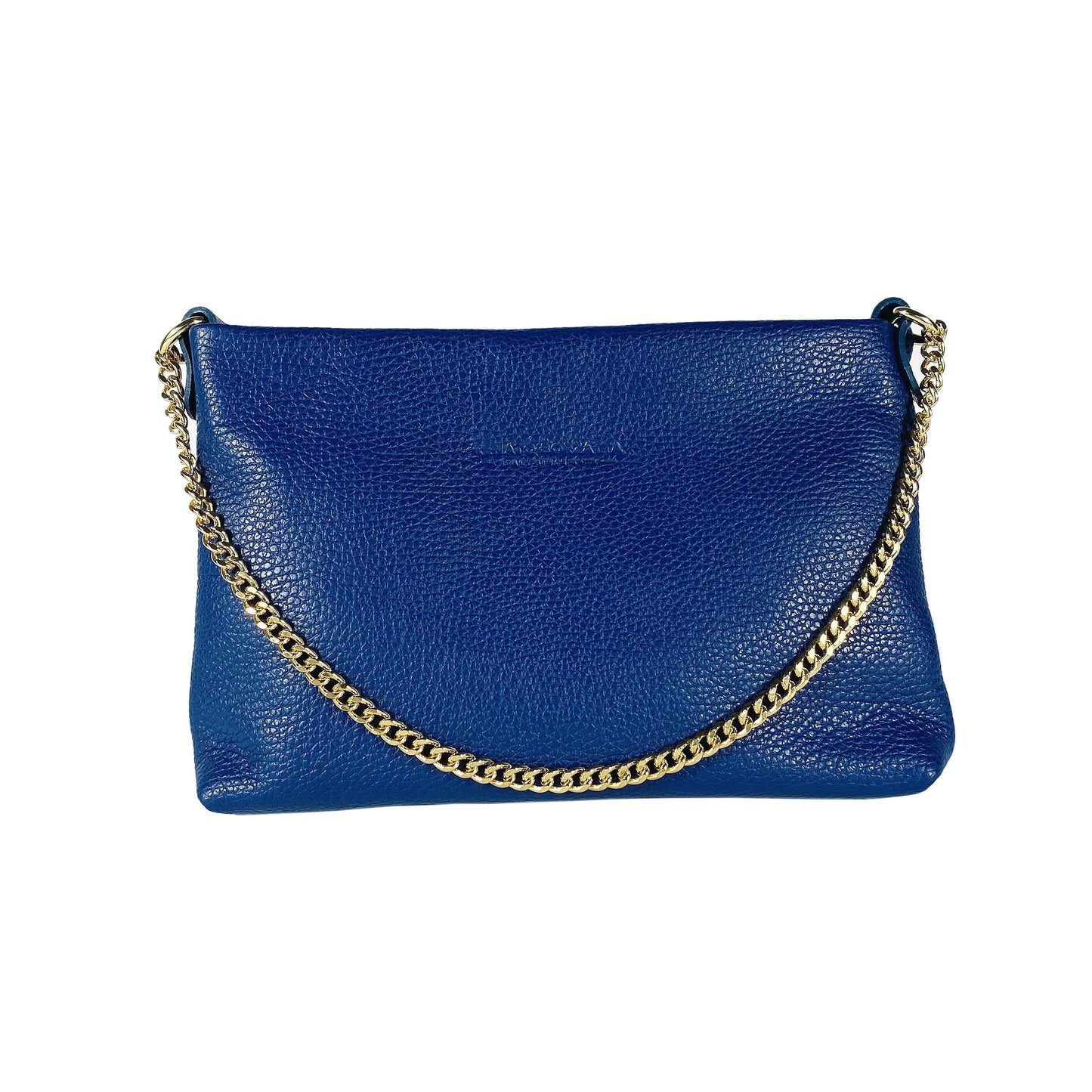 RB1012CH | Tracolla Piatta Donna in Vera Pelle Made in Italy con (OT)