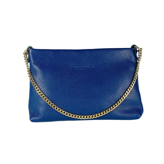 RB1012CH | Tracolla Piatta Donna in Vera Pelle Made in Italy con (OT)