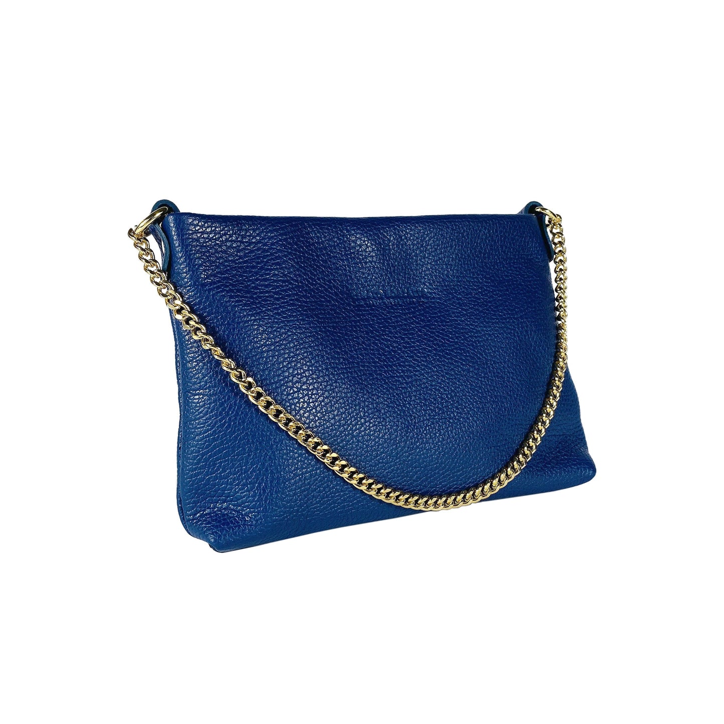 RB1012CH | Tracolla Piatta Donna in Vera Pelle Made in Italy con (OT)