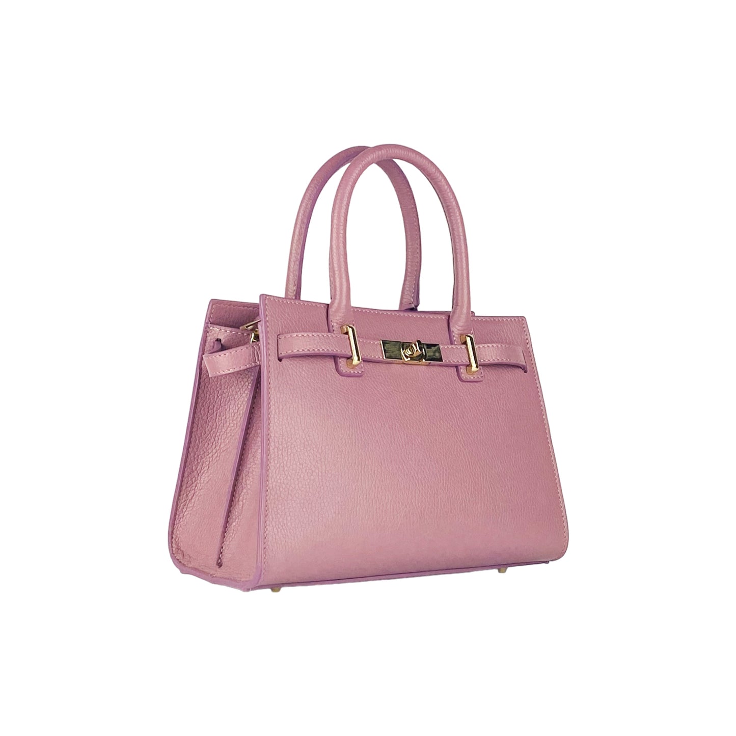 RB1016AZ | Borsa Donna a Mano in Vera Pelle Made in Italy con tracolla (OT)
