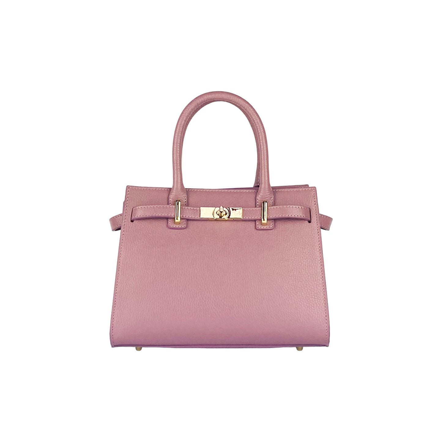 RB1016AZ | Borsa Donna a Mano in Vera Pelle Made in Italy con tracolla (OT)
