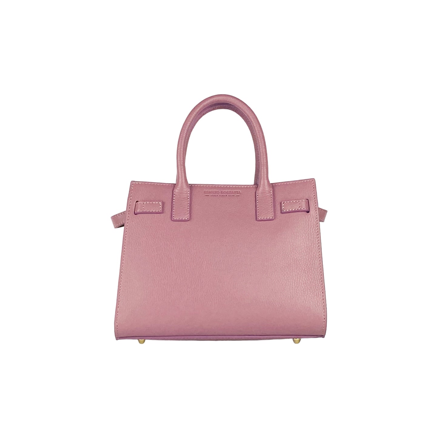 RB1016AZ | Borsa Donna a Mano in Vera Pelle Made in Italy con tracolla (OT)