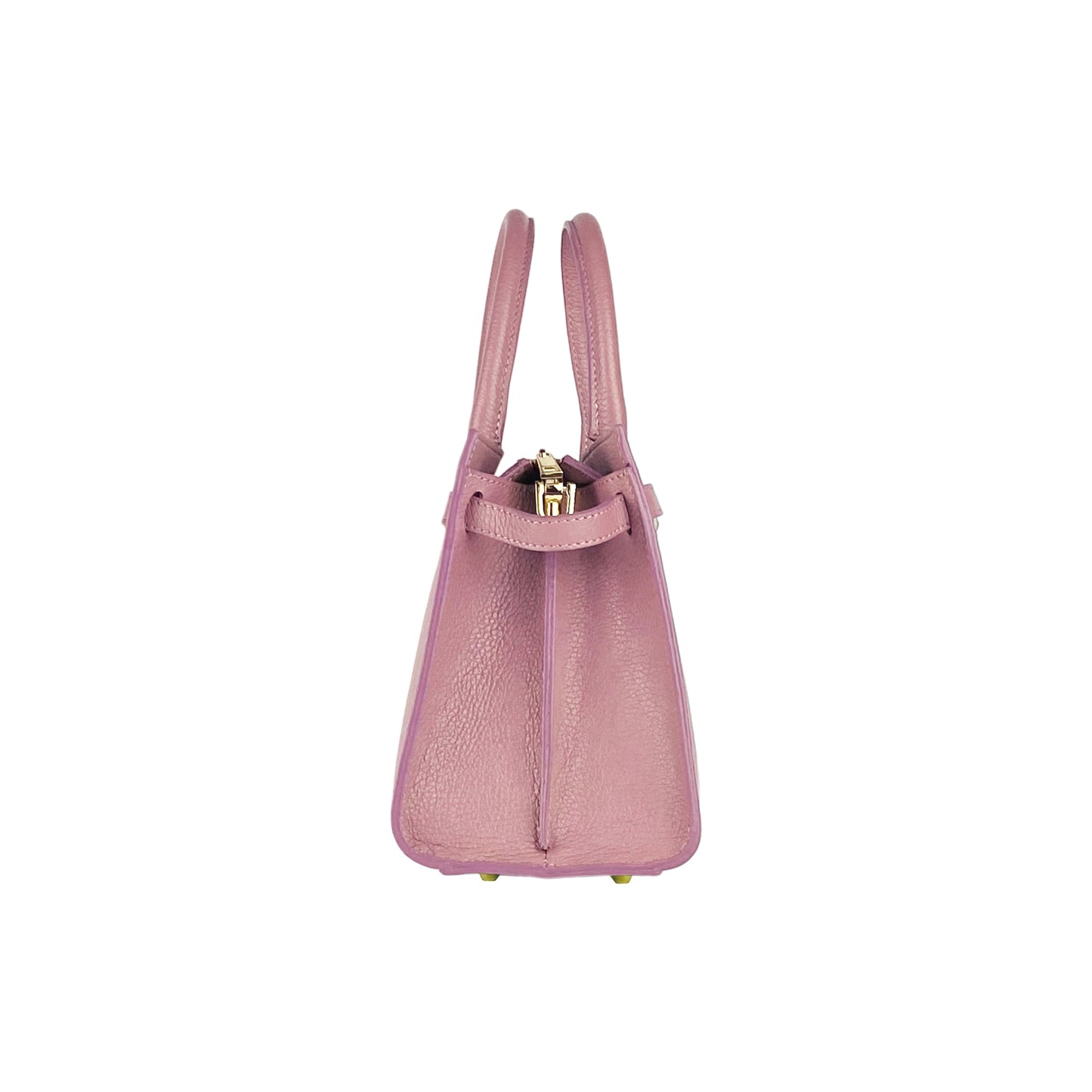 RB1016AZ | Borsa Donna a Mano in Vera Pelle Made in Italy con tracolla (OT)