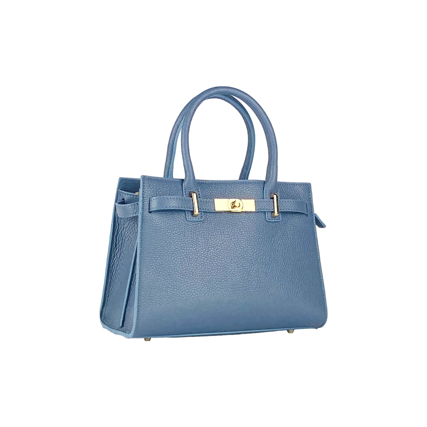 RB1016P | Borsa Donna a Mano in Vera Pelle Made in Italy con tracolla (OT)