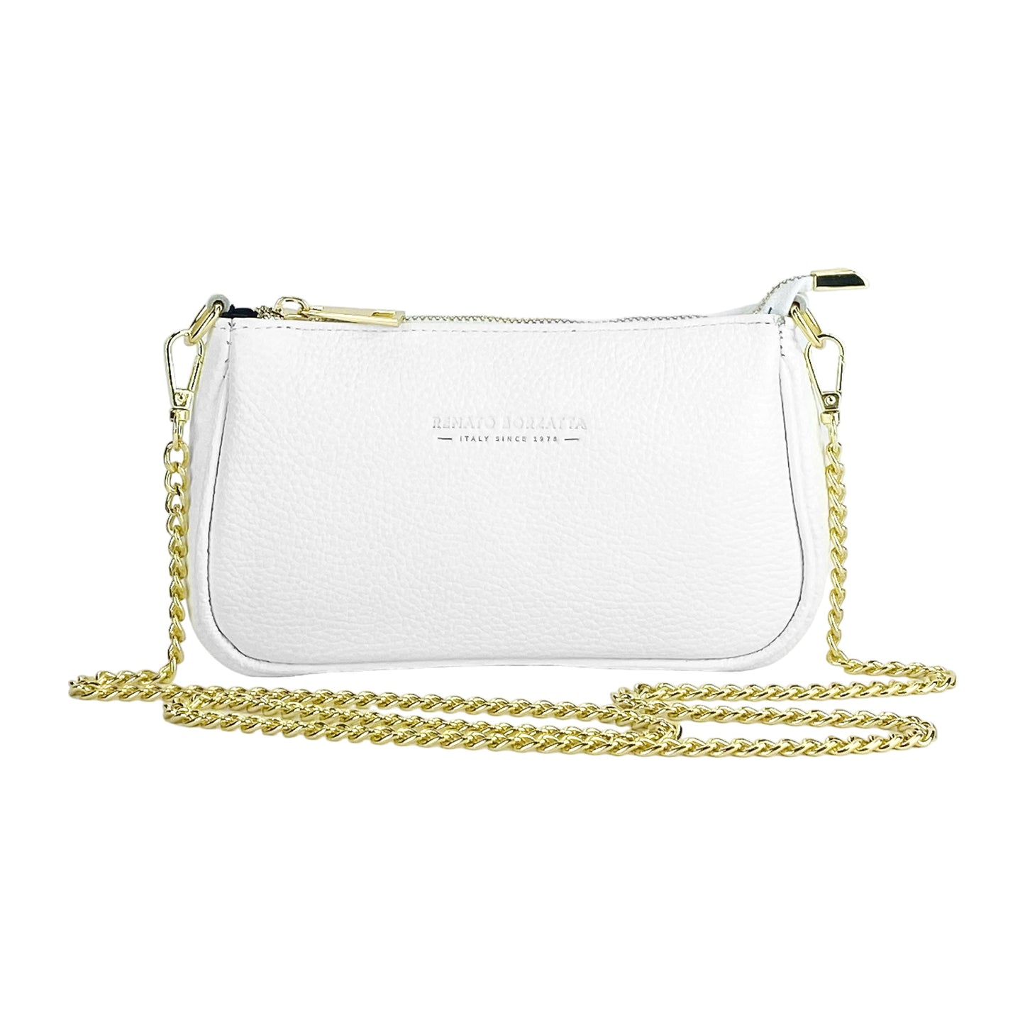 RB1022W | Borsa Piccola in Vera Pelle Made in Italy con Tracolla a (OT)