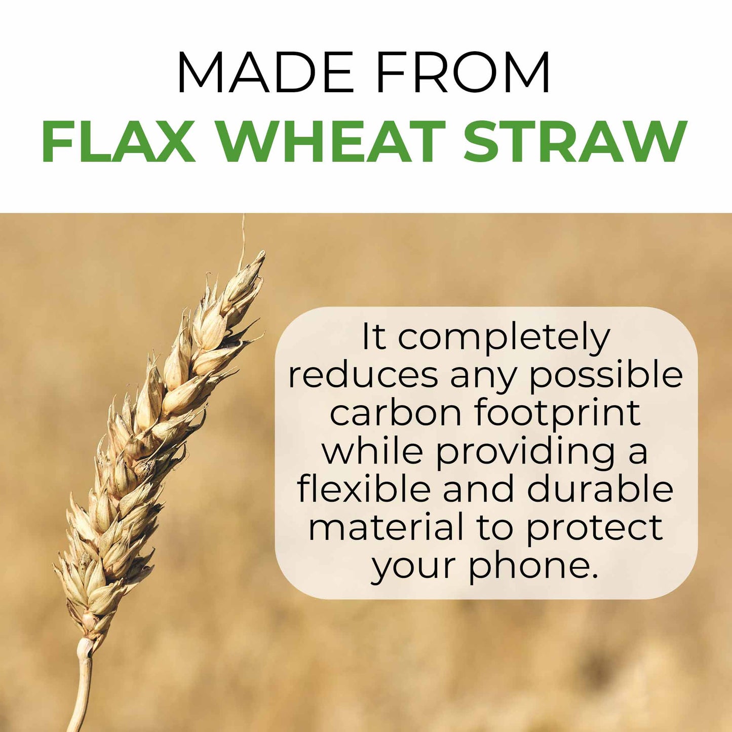 Biodegradable phone case - Natural White (TL)