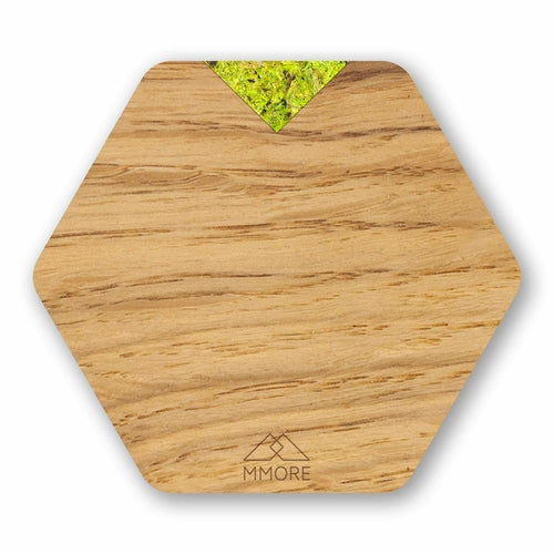 Wooden Coasters - Oak / Set of 4 coasters (TL)