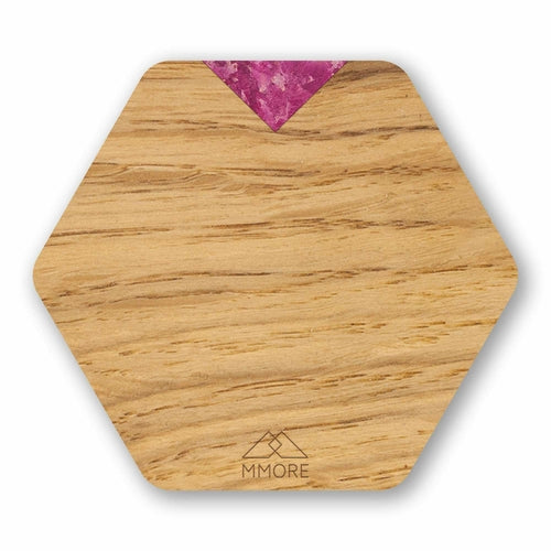 Wooden Coasters - Oak / Set of 4 coasters (TL)