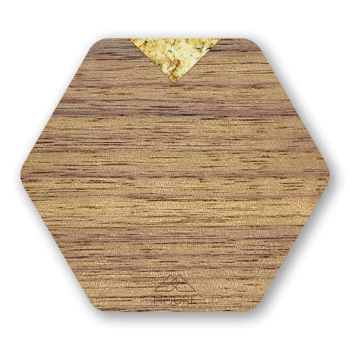 Wooden Coasters - American Walnut / Set of 4 coasters (TL)