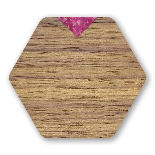 Wooden Coasters - American Walnut / Set of 4 coasters (TL)