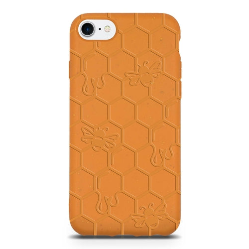 Honey Bee -  Biodegradable phone case - Yellow, Orange and Black (TL)