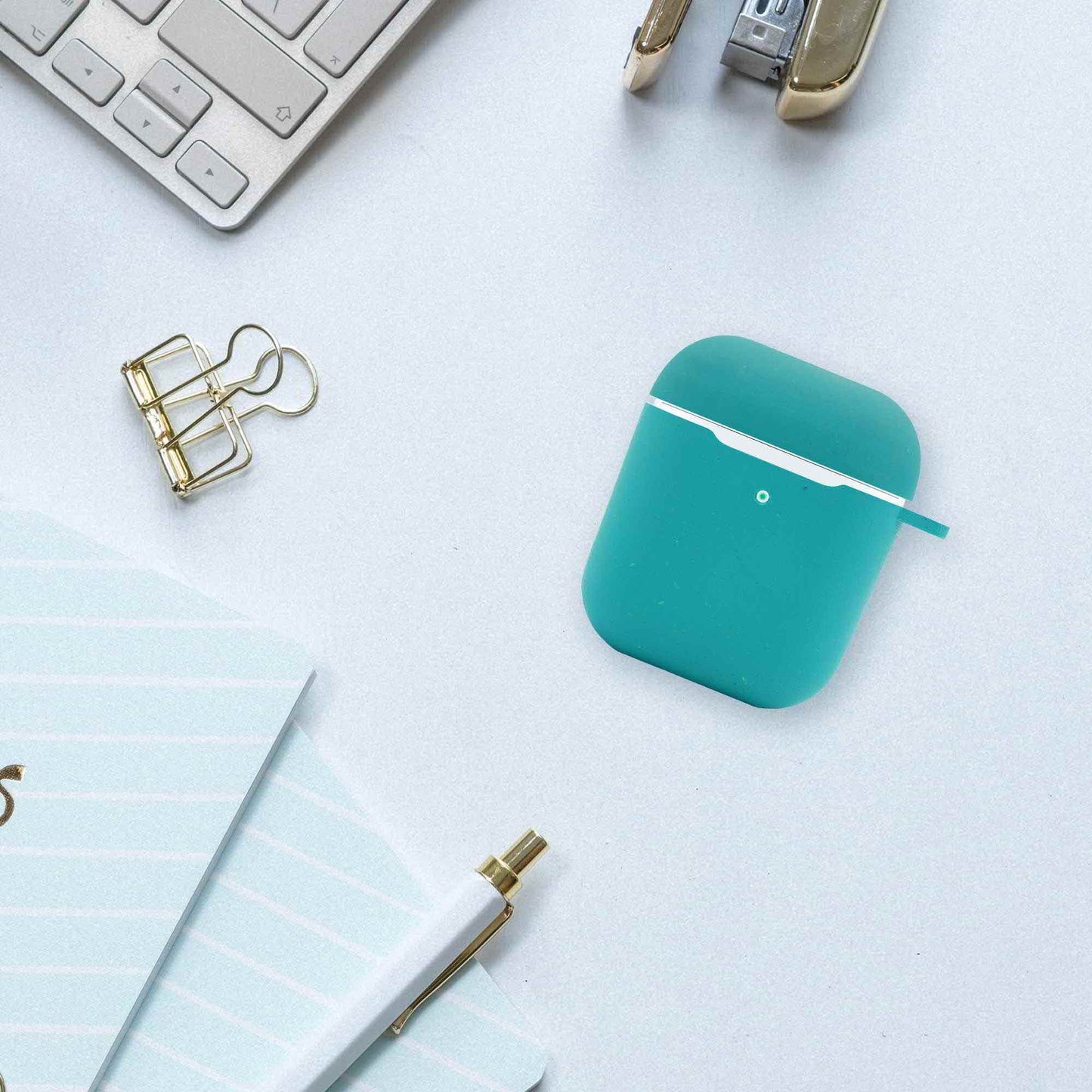 Biodegradable AirPods Case - Ocean Blue (TL)
