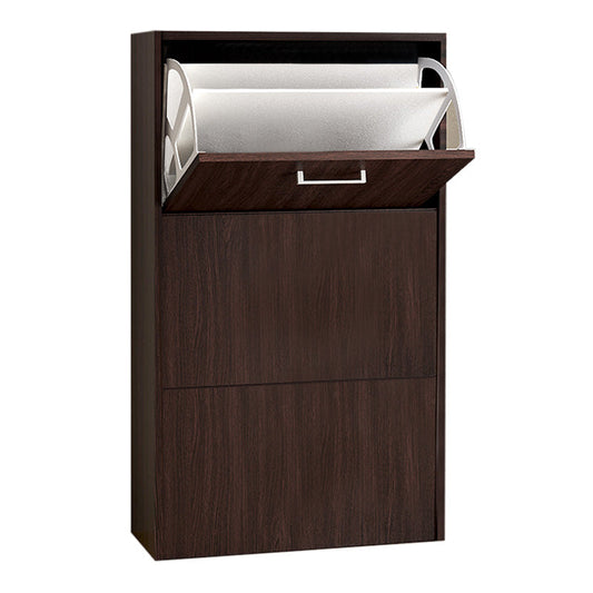 Shoe Rack MONTREAL 18 pairs Wenge 59x25x125cm (CB)