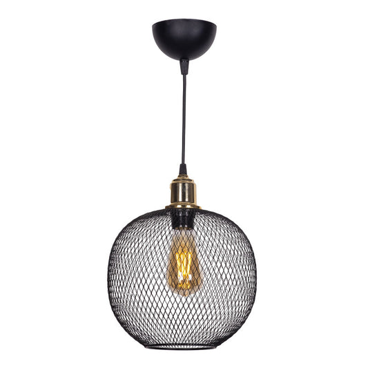 Ceiling Lamp HIVE Black 26x26x65cm (CB)