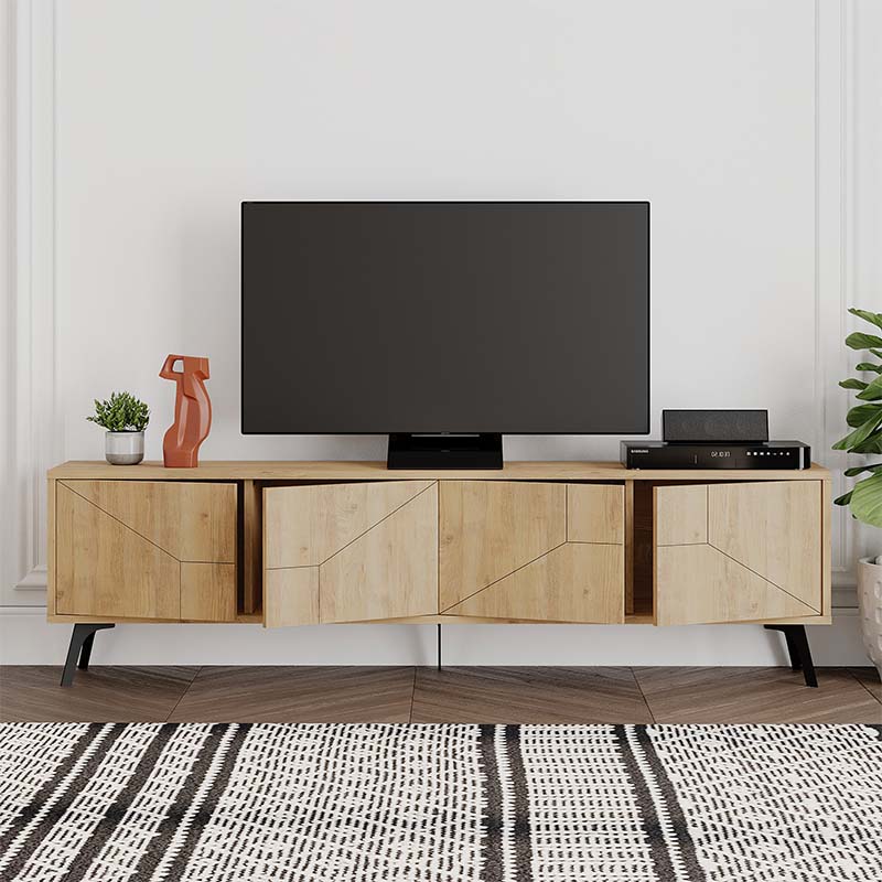TV Stand LUKAS Oak 180x29,6x50cm (CB)