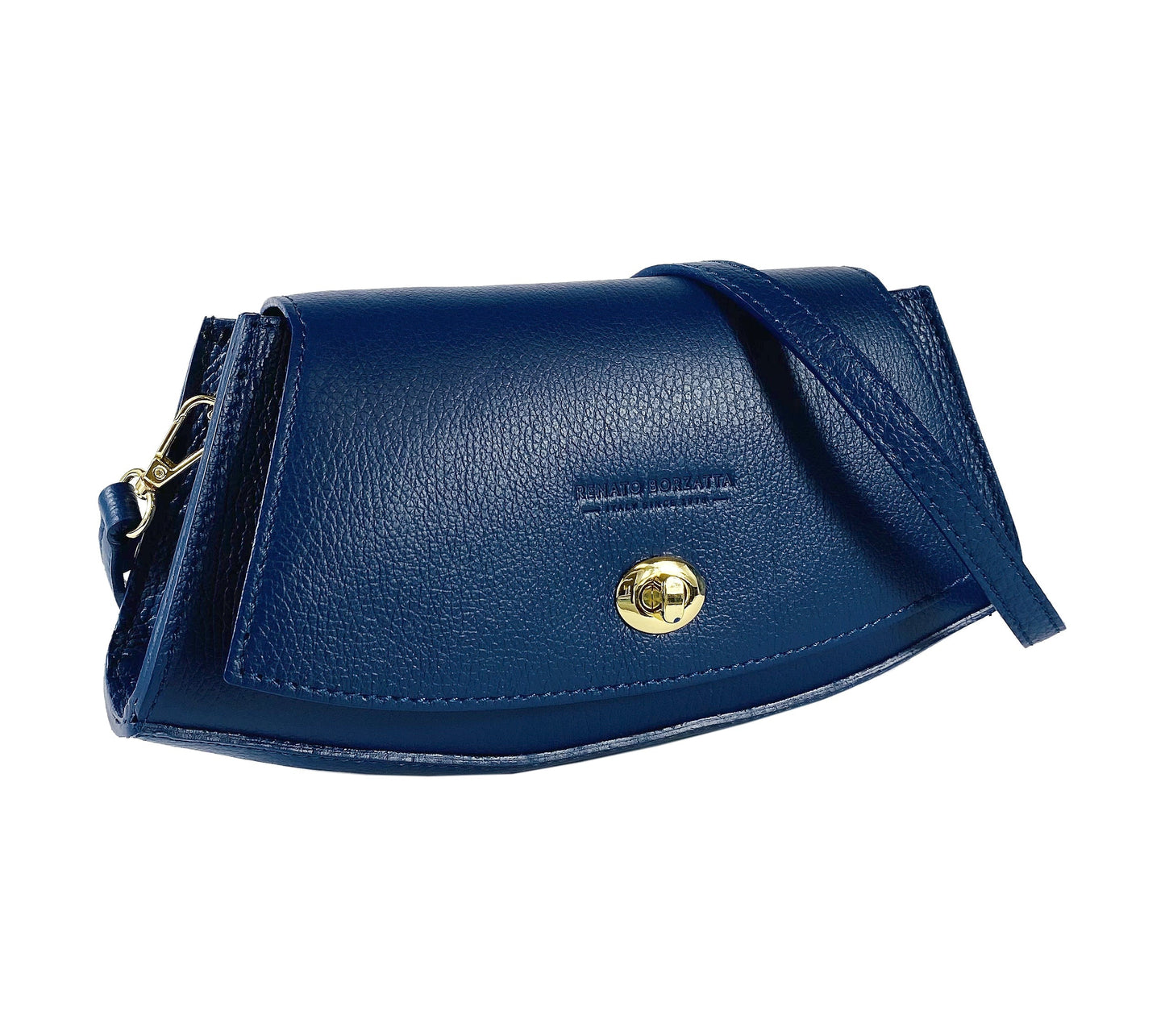 RB1009D | Borsa Donna a Spalla in Vera Pelle Made in Italy. Tracolla (OT)