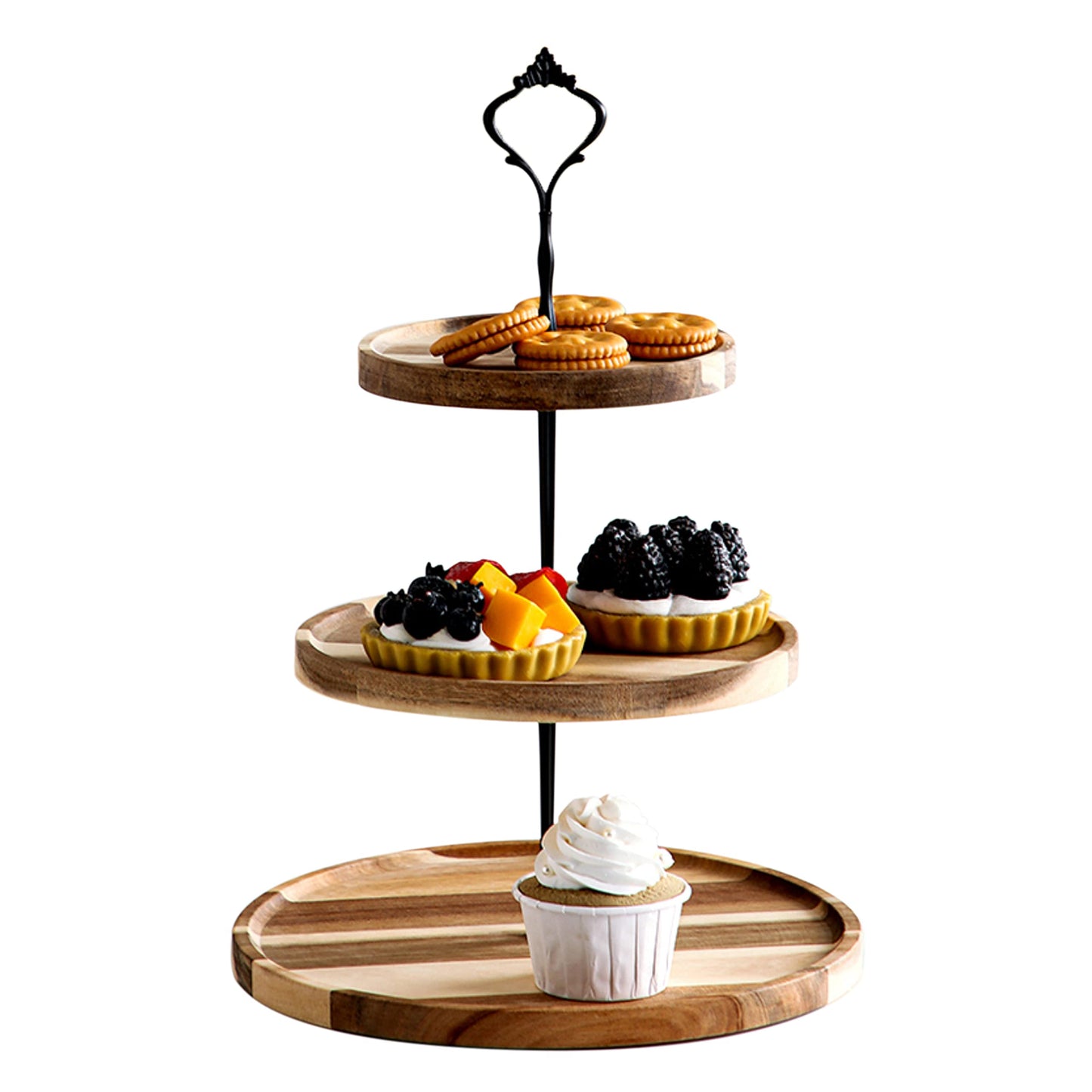 Wooden Cake Stand 3-Tier (MW)