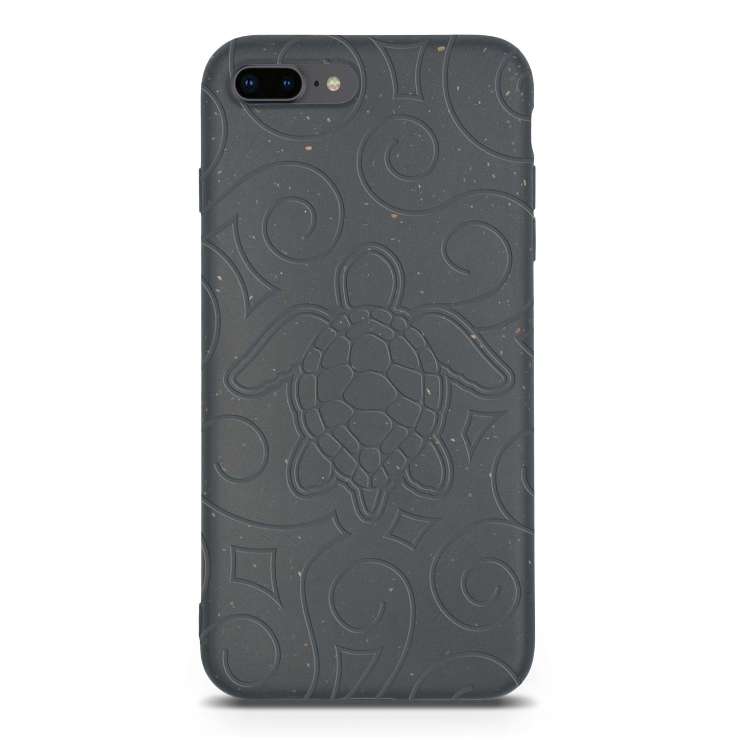 Ocean Turtle -  Biodegradable phone case - Ocean Blue and Black (TL)